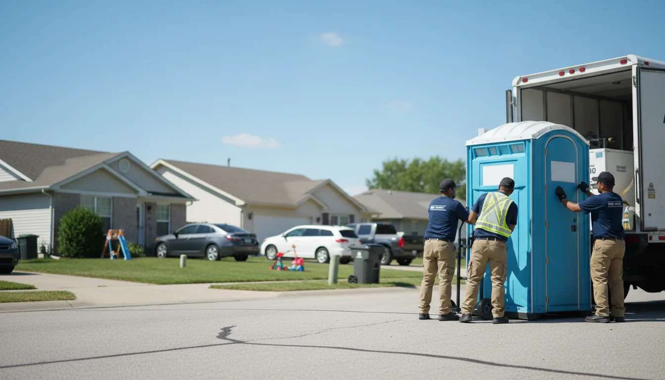 Standard Porta Potty Rentals in Sidney, IL near me
